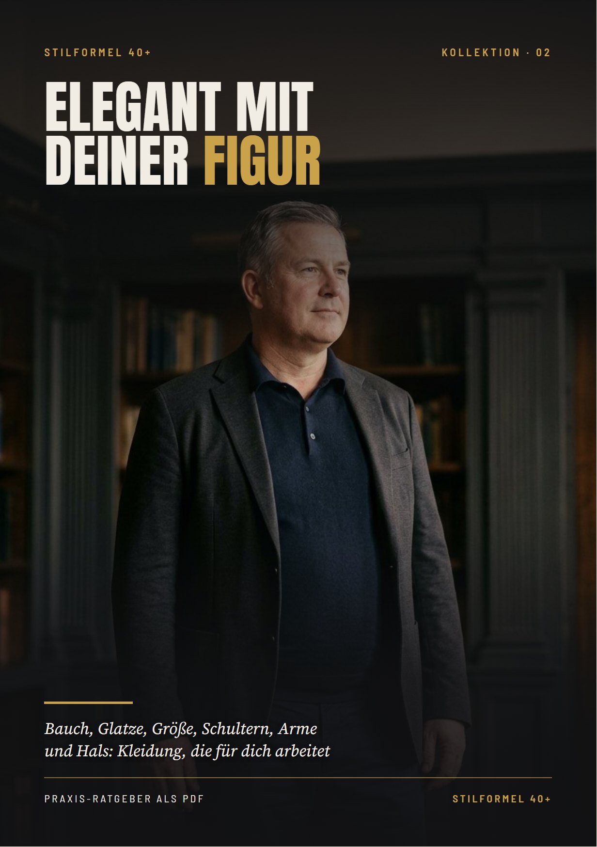 Titelseite des Leitfadens Elegant mit deiner Figur